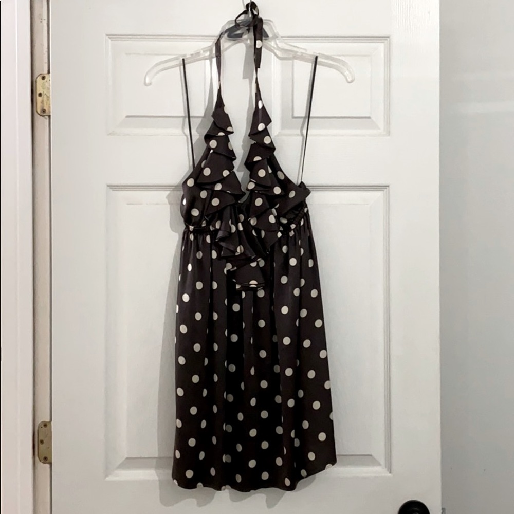 100% Silk Polka Dot Party Dress!
